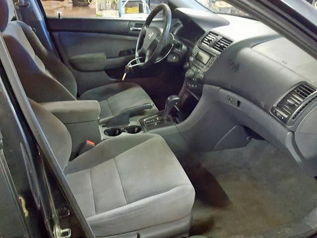 1HGCM56456A056755 - 2006 HONDA ACCORD LX GRAY photo 5