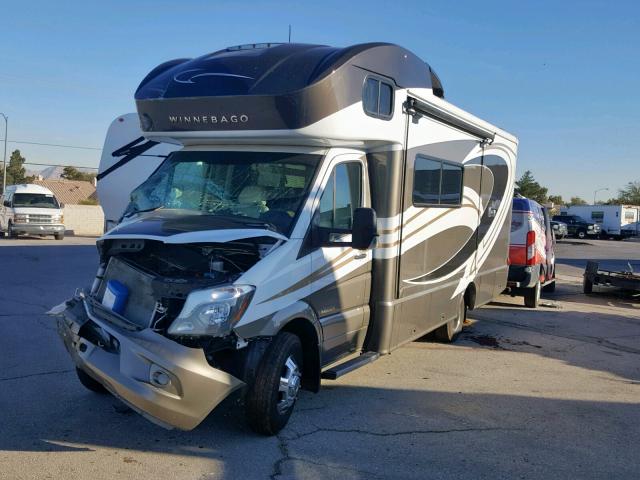 WDAPF4CC8E9591453 - 2015 WINNEBAGO SPRINTER 3 WHITE photo 2