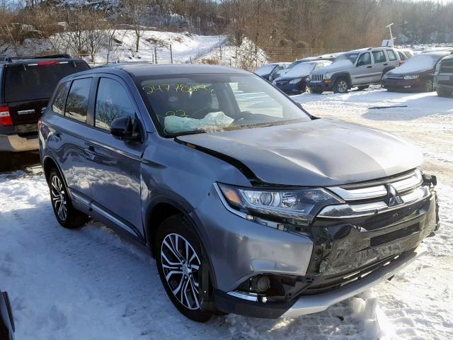 JA4AZ3A35JZ051957 - 2018 MITSUBISHI OUTLANDER GRAY photo 1