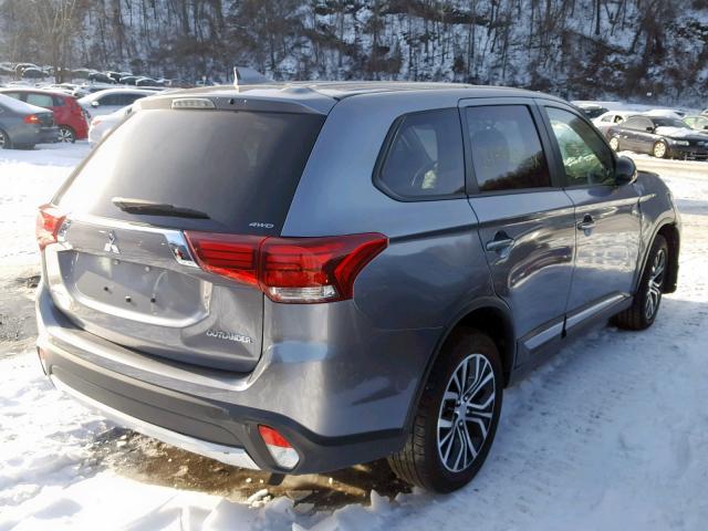 JA4AZ3A35JZ051957 - 2018 MITSUBISHI OUTLANDER GRAY photo 4