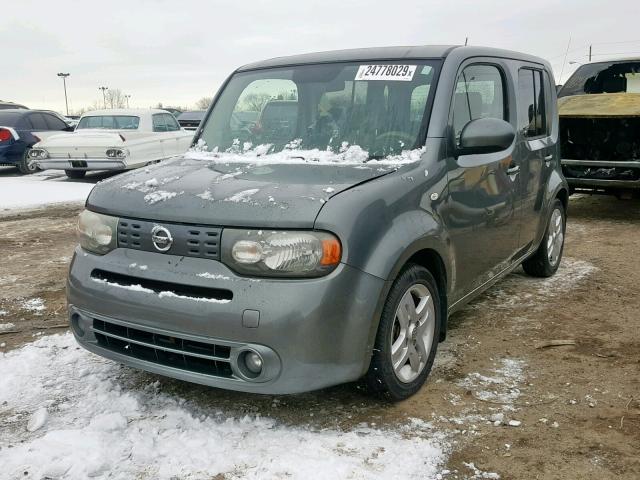 JN8AZ2KR3BT202127 - 2011 NISSAN CUBE BASE CHARCOAL photo 2