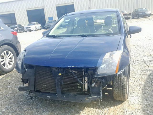 3N1AB61E18L707184 - 2008 NISSAN SENTRA 2.0 BLUE photo 9