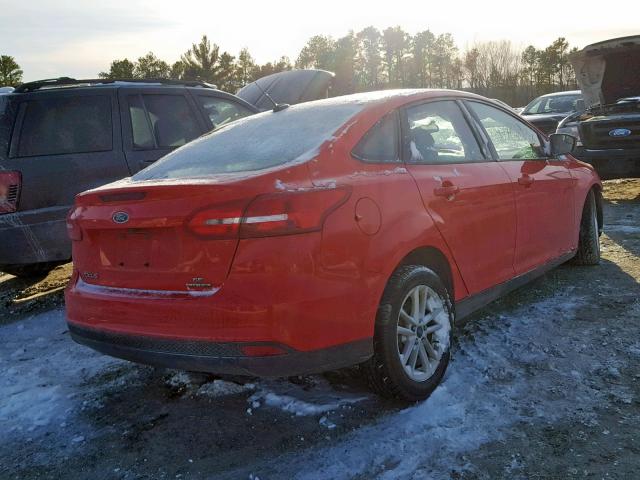 1FADP3F27FL270055 - 2015 FORD FOCUS SE 红色 照片 4