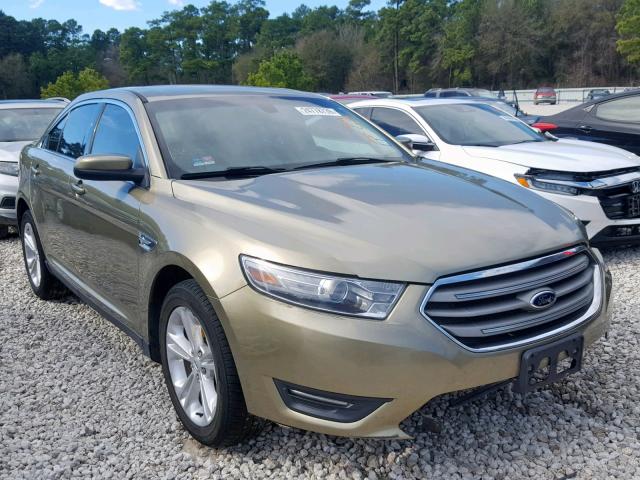 1FAHP2E85DG109100 - 2013 FORD TAURUS SEL GREEN photo 1