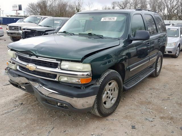 1GNEC13Z24R212615 - 2004 CHEVROLET TAHOE C150 GREEN photo 2