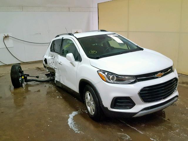 KL7CJPSB4JB509240 - 2018 CHEVROLET TRAX 1LT WHITE photo 1