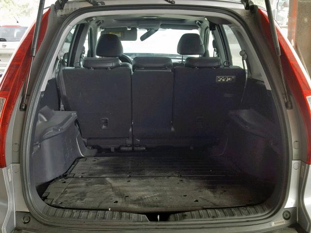 JHLRE38738C056524 - 2008 HONDA CR-V EXL GRAY photo 9