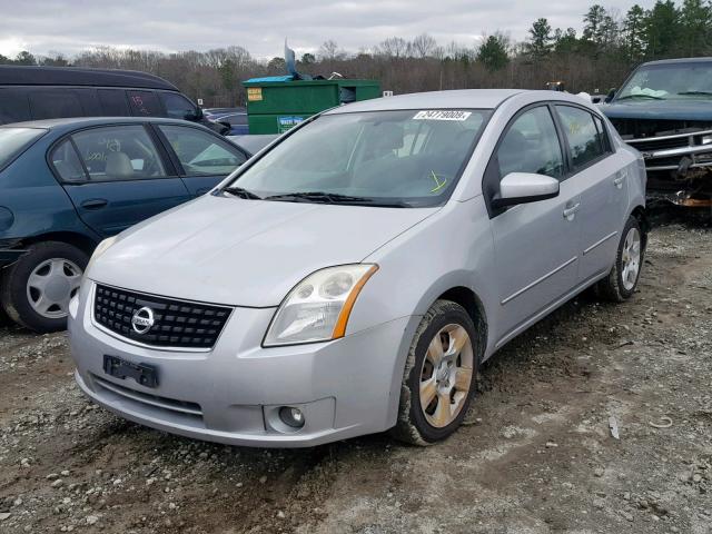 3N1AB61E68L651484 - 2008 NISSAN SENTRA 2.0 SILVER photo 2