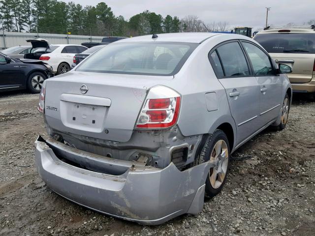 3N1AB61E68L651484 - 2008 NISSAN SENTRA 2.0 SILVER photo 4