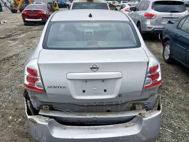 3N1AB61E68L651484 - 2008 NISSAN SENTRA 2.0 SILVER photo 9