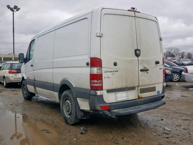 WD0PE745485273690 - 2008 DODGE SPRINTER 2 WHITE photo 3