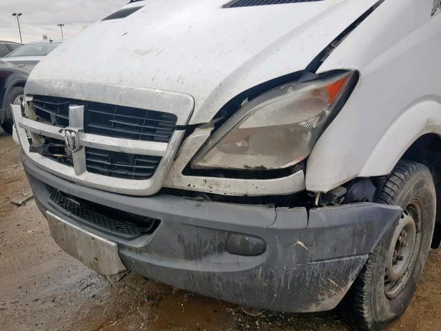 WD0PE745485273690 - 2008 DODGE SPRINTER 2 WHITE photo 9