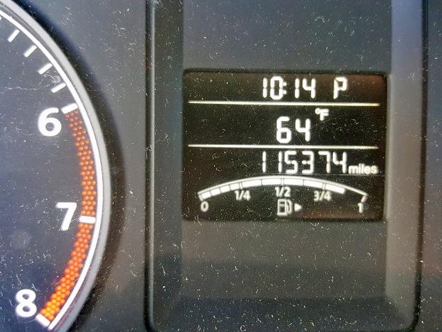 3VW2K7AJ4DM358351 - 2013 VOLKSWAGEN JETTA BASE WHITE photo 8