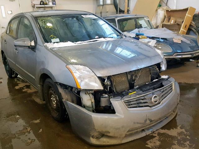 3N1AB6AP2AL655393 - 2010 NISSAN SENTRA 2.0 GRAY photo 1