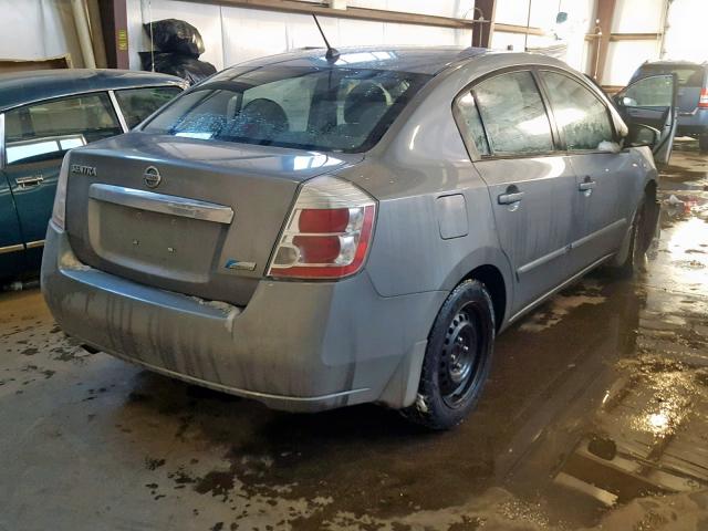 3N1AB6AP2AL655393 - 2010 NISSAN SENTRA 2.0 GRAY photo 4