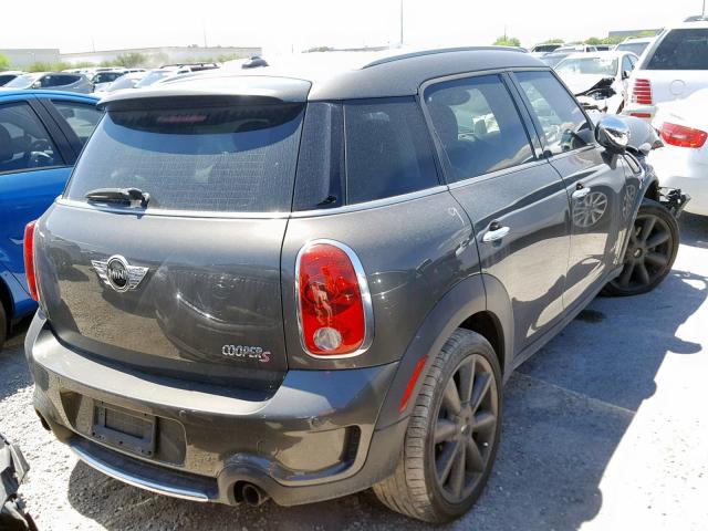 WMWZC5C54CWL55609 - 2012 MINI COOPER S C GRAY photo 4