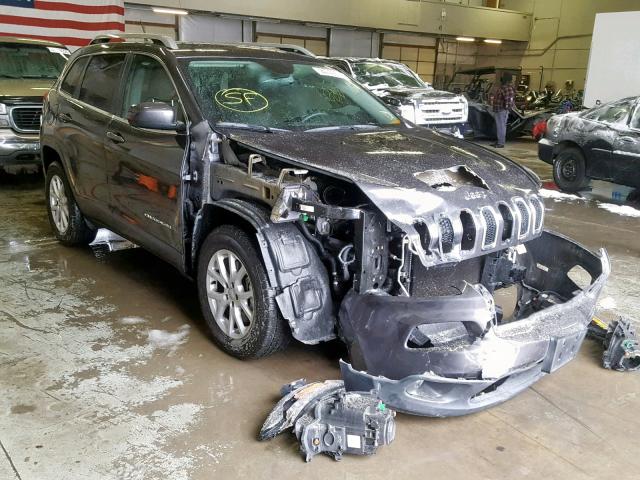 1C4PJMCS9GW102730 - 2016 JEEP CHEROKEE L GRAY photo 1