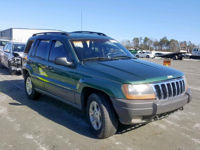 1J4GW58N1XC642031 - 1999 JEEP GRAND CHER GREEN photo 1