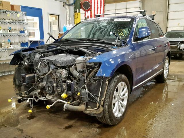 WA1LFAFP5FA098297 - 2015 AUDI Q5 PREMIUM BLUE photo 2