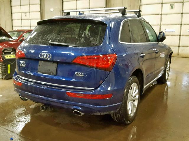 WA1LFAFP5FA098297 - 2015 AUDI Q5 PREMIUM BLUE photo 4