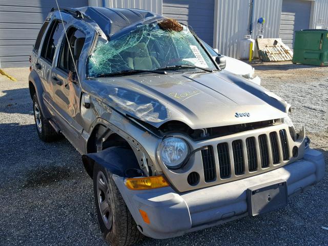 1J4GL48K26W120983 - 2006 JEEP LIBERTY SP BROWN photo 9