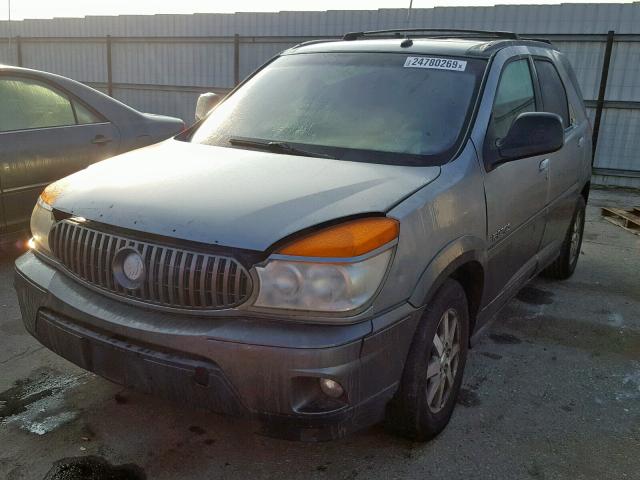 3G5DA03E23S524387 - 2003 BUICK RENDEZVOUS GRAY photo 2