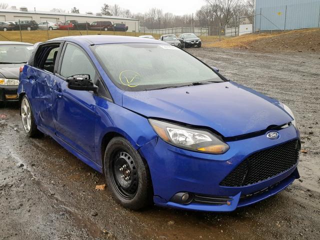 1FADP3L95EL285248 - 2014 FORD FOCUS ST BLUE photo 1