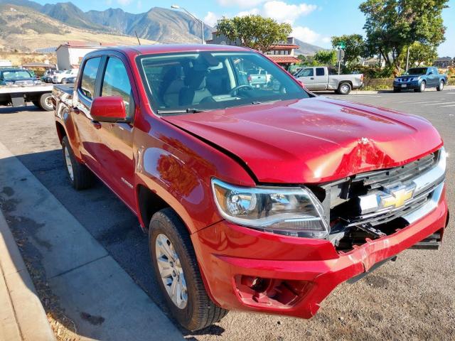 1GCGSCEA3G1350965 - 2016 CHEVROLET COLORADO L RED photo 1