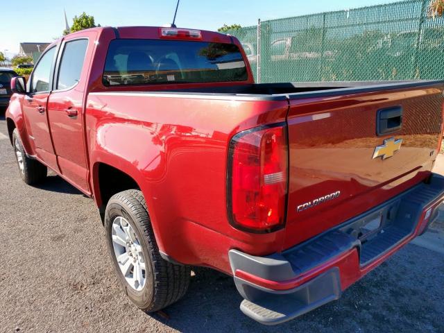1GCGSCEA3G1350965 - 2016 CHEVROLET COLORADO L RED photo 3
