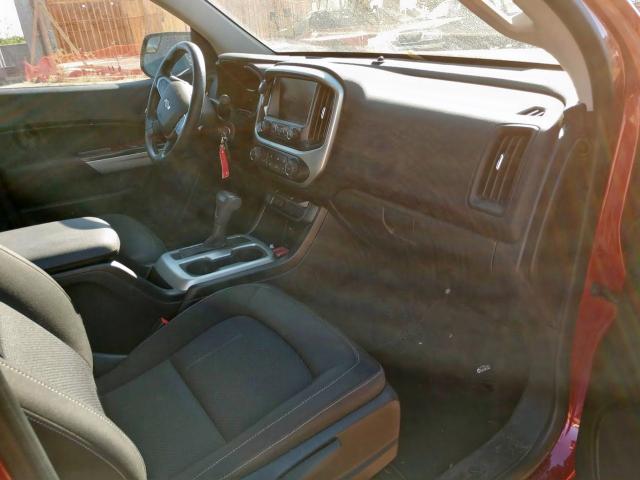 1GCGSCEA3G1350965 - 2016 CHEVROLET COLORADO L RED photo 5