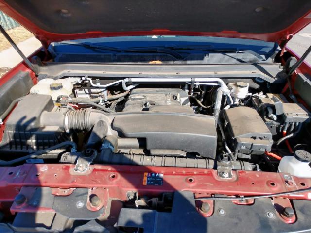 1GCGSCEA3G1350965 - 2016 CHEVROLET COLORADO L RED photo 7