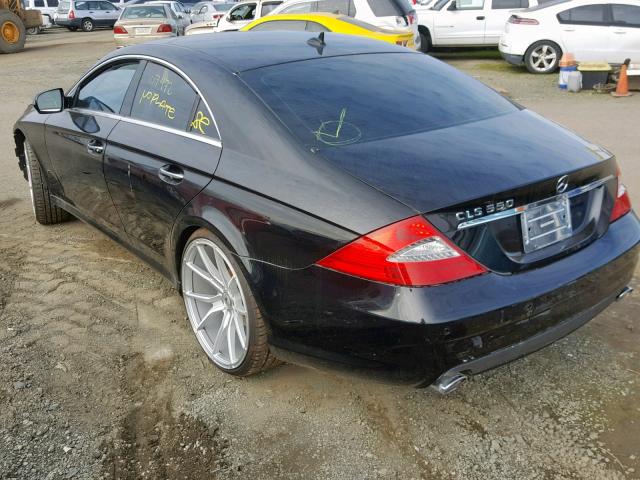 WDDDJ72X59A149602 - 2009 MERCEDES-BENZ CLS 550 BLACK photo 3