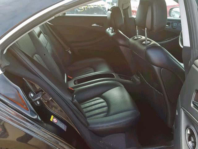 WDDDJ72X59A149602 - 2009 MERCEDES-BENZ CLS 550 BLACK photo 6