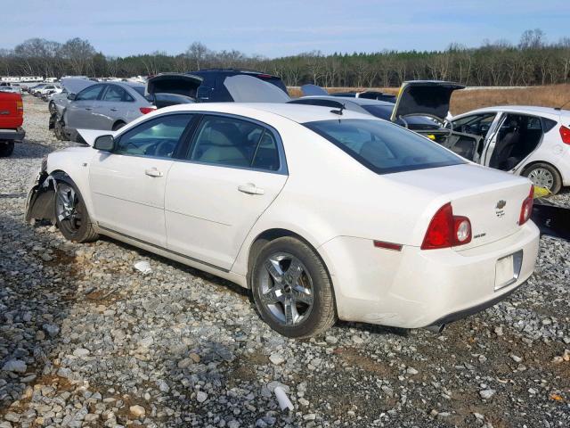 1G1ZH57B58F285428 - 2008 CHEVROLET MALIBU 1LT WHITE photo 3