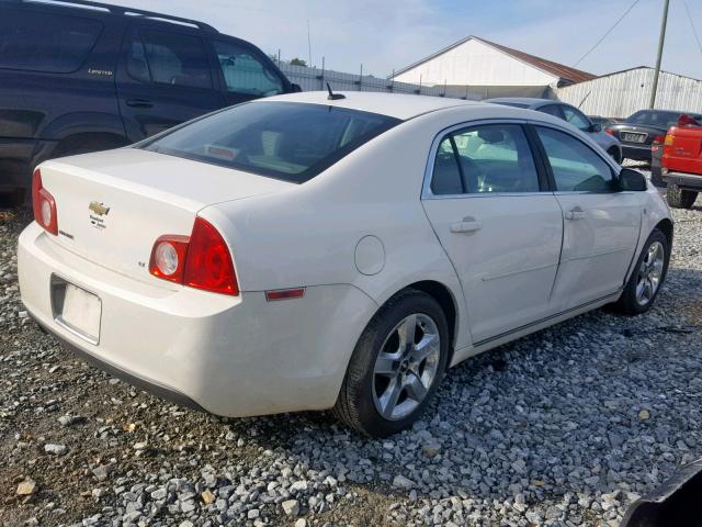 1G1ZH57B58F285428 - 2008 CHEVROLET MALIBU 1LT WHITE photo 4