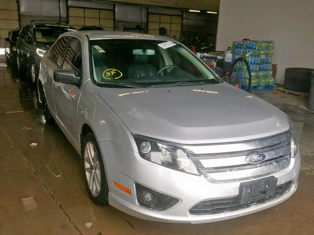 3FAHP0JA0CR417408 - 2012 FORD FUSION SEL SILVER photo 1