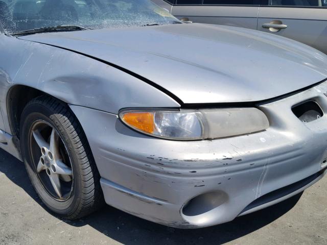 1G2WR5218YF235794 - 2000 PONTIAC GRAND PRIX SILVER photo 9