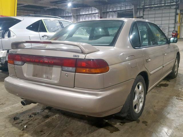 4S3BD4359X7259177 - 1999 SUBARU LEGACY L GRAY photo 4