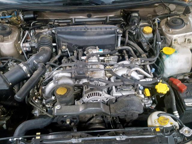 4S3BD4359X7259177 - 1999 SUBARU LEGACY L GRAY photo 7