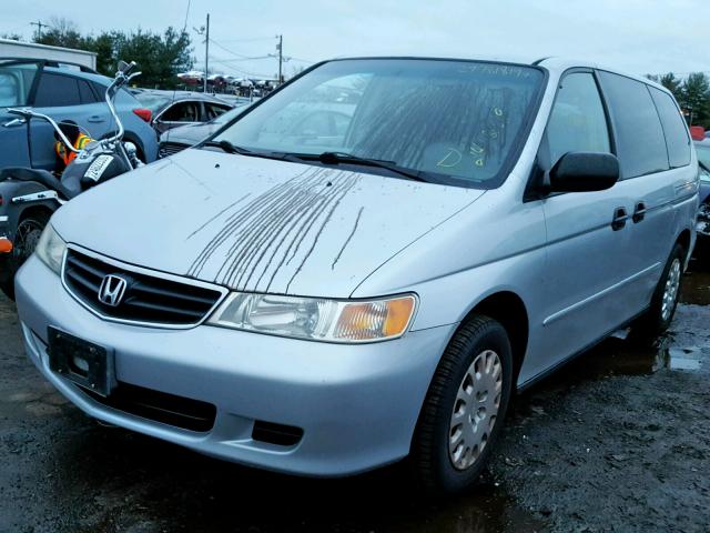 5FNRL18583B069772 - 2003 HONDA ODYSSEY LX SILVER photo 2