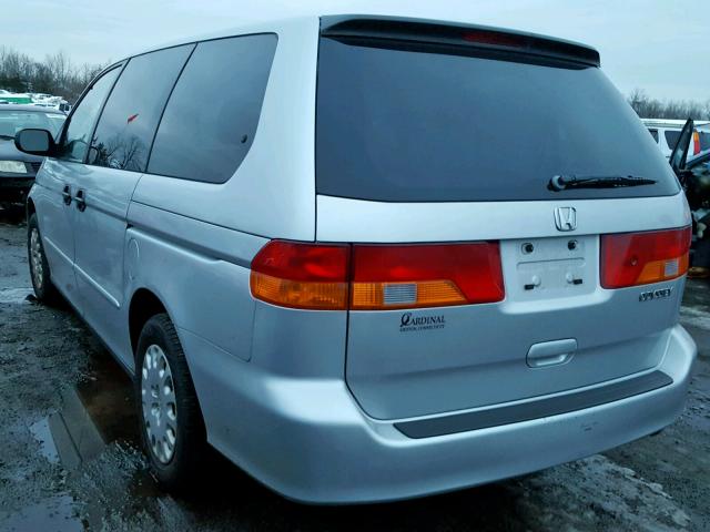 5FNRL18583B069772 - 2003 HONDA ODYSSEY LX SILVER photo 3