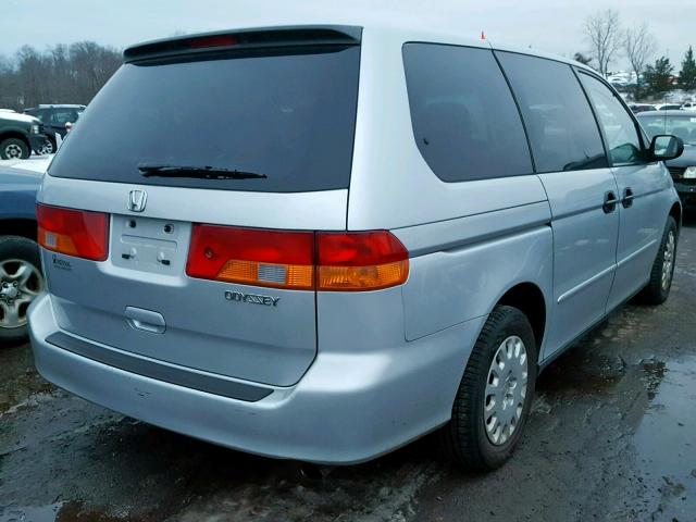 5FNRL18583B069772 - 2003 HONDA ODYSSEY LX SILVER photo 4