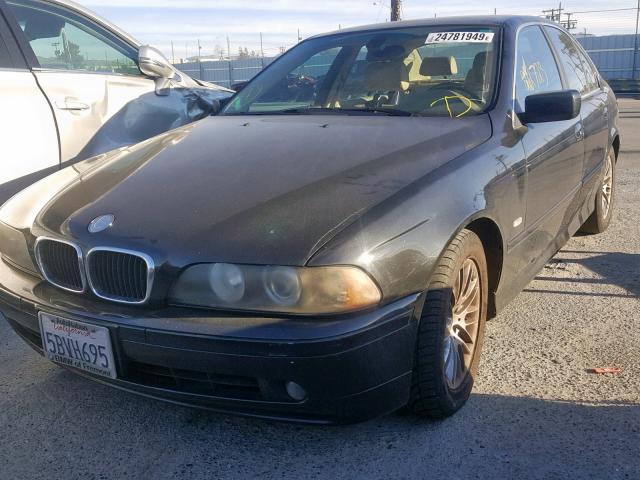 WBADT63453CK37481 - 2003 BMW 530 I AUTO BLACK photo 2