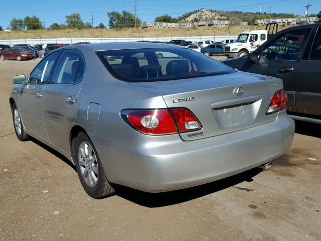 JTHBF30G136013569 - 2003 LEXUS ES 300 SILVER photo 3