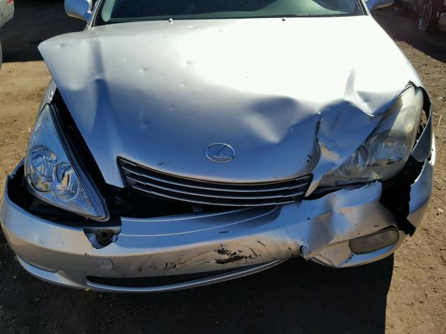 JTHBF30G136013569 - 2003 LEXUS ES 300 SILVER photo 7