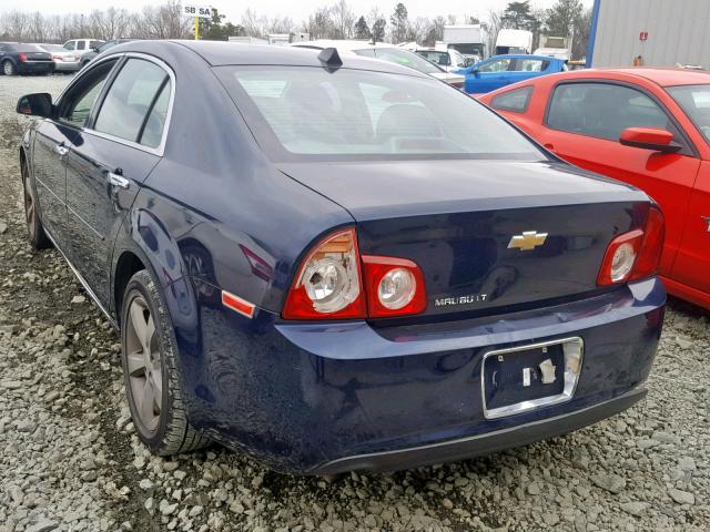 1G1ZC5E06CF244136 - 2012 CHEVROLET MALIBU 1LT 蓝色 照片 3