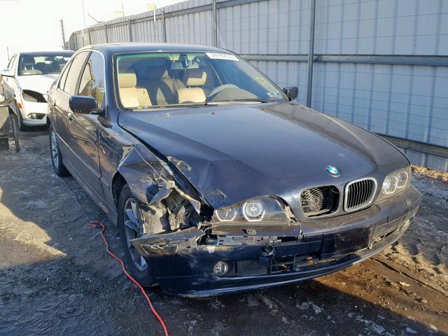 WBADT33461GF40969 - 2001 BMW 525 I BLUE photo 1