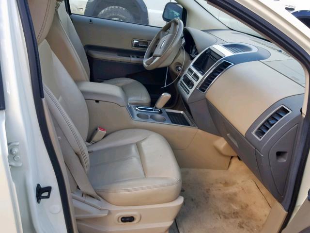 2FMDK49C37BA65767 - 2007 FORD EDGE SEL P CREAM photo 5