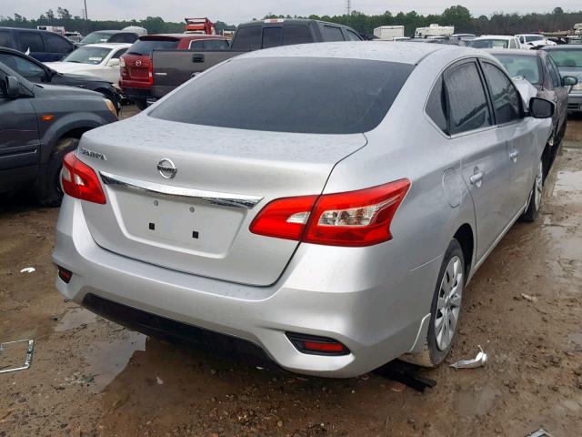 3N1AB7AP5GY302793 - 2016 NISSAN SENTRA S GRAY photo 4