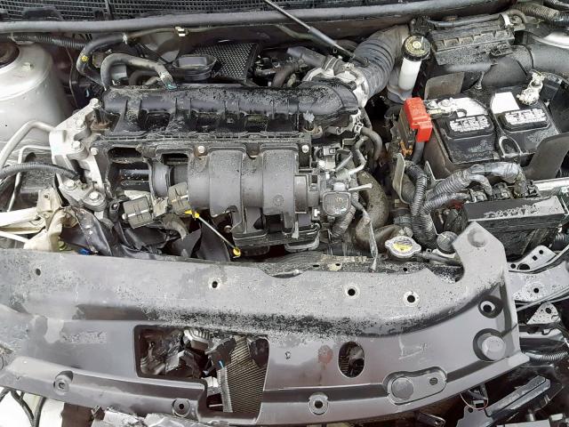 3N1AB7AP5GY302793 - 2016 NISSAN SENTRA S GRAY photo 7